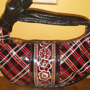 Vera Bradley "Frill" line coated canvas bag
